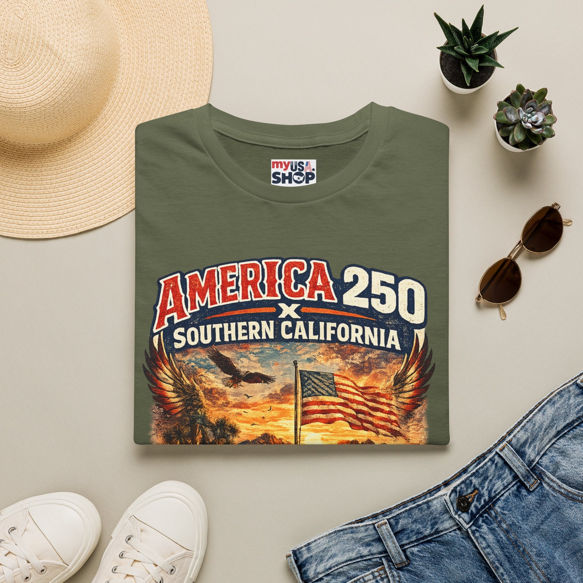 America 250 Southern California Joshua Tree T-Shirt