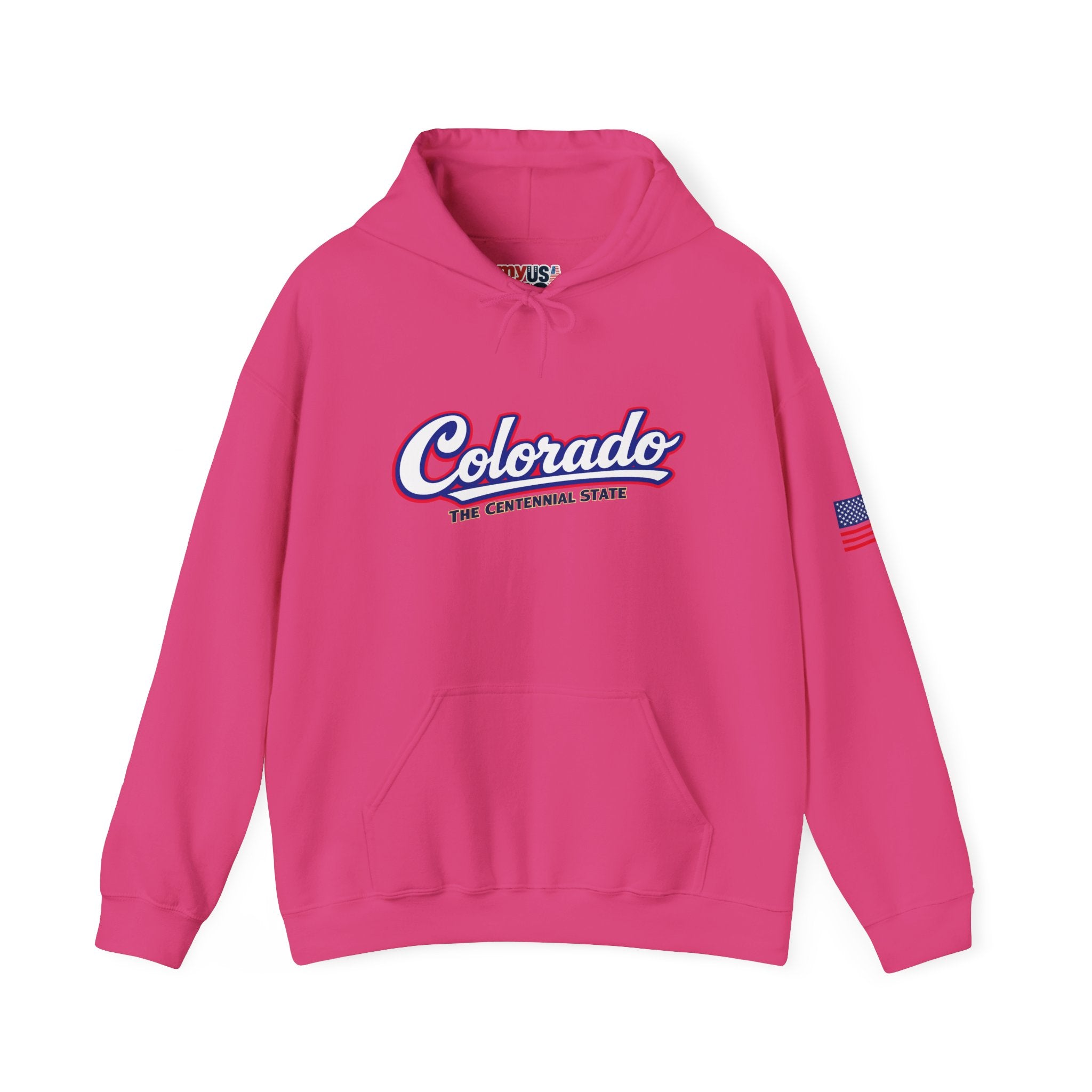 Colorado The Centennial State Heavy Blend Hooded Sweatshirt