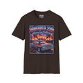 America 250 California "Raised on Culture" — Vintage Sunset Classic Car Patriotic