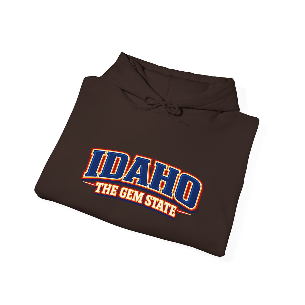 Idaho The Gem State Heavy Blend Hooded Sweatshirt