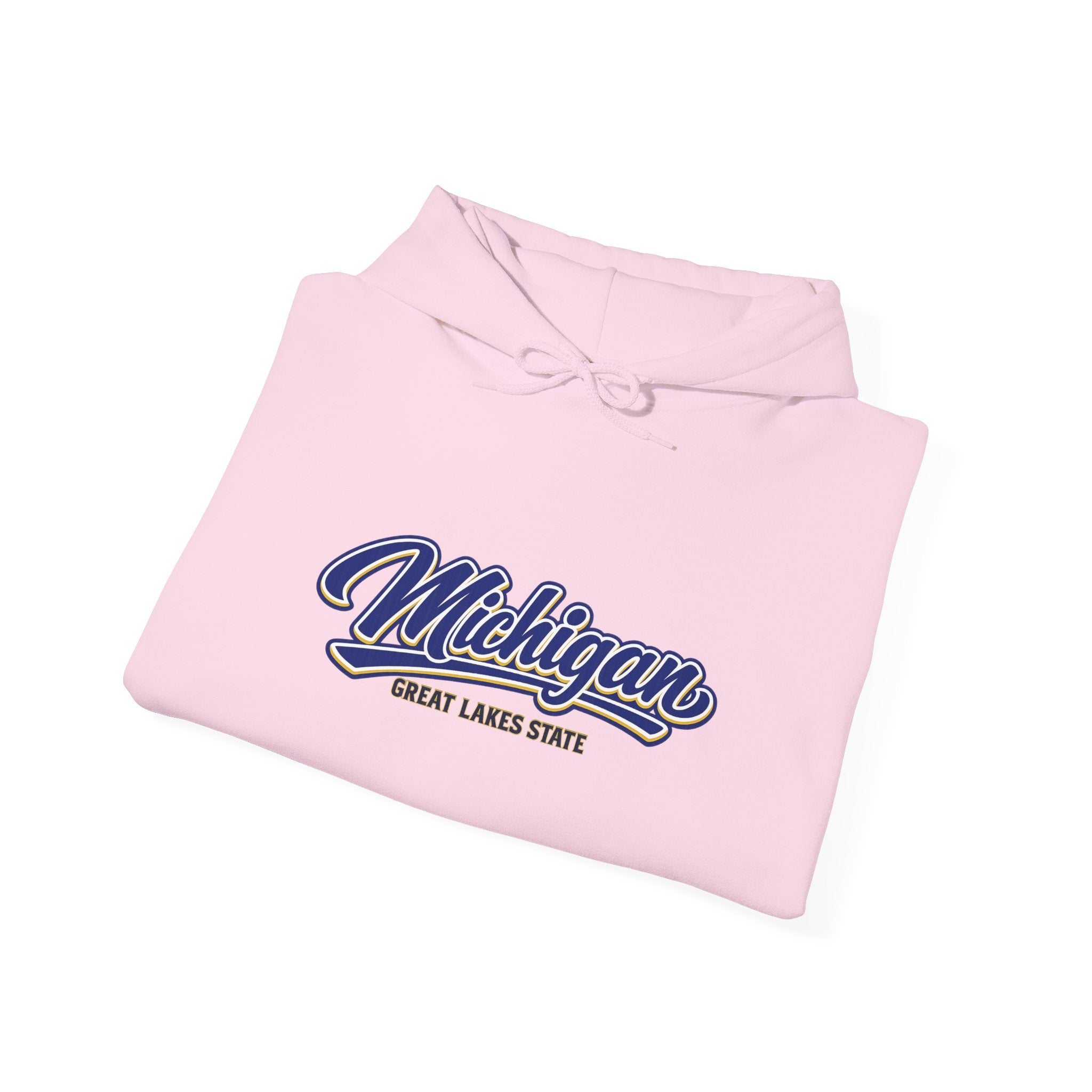Michigan Great Lakes State Heavy Blend Hooded Sweatshirt