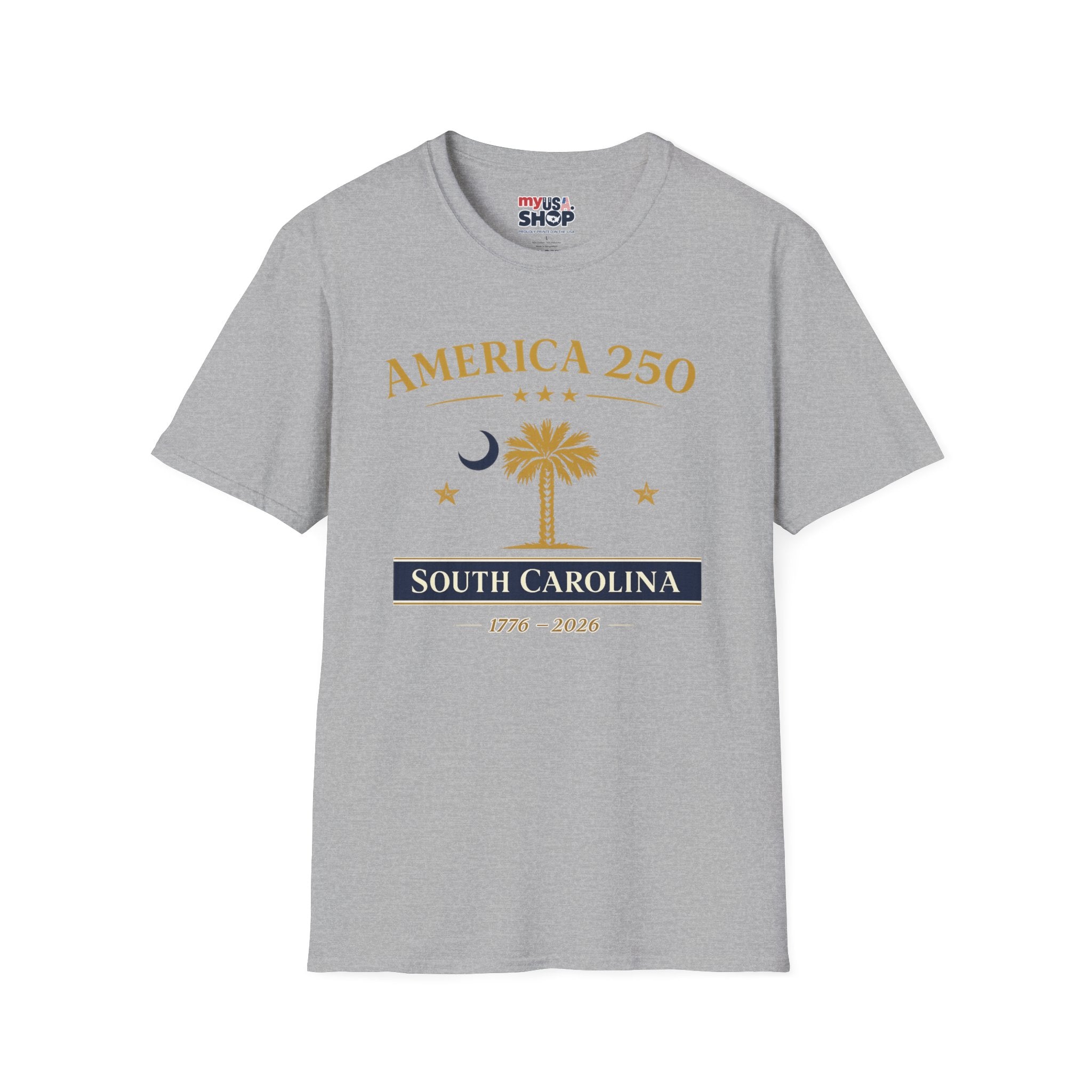 America 250 South Carolina T-Shirt 1776 - 2026 Celebration Tee