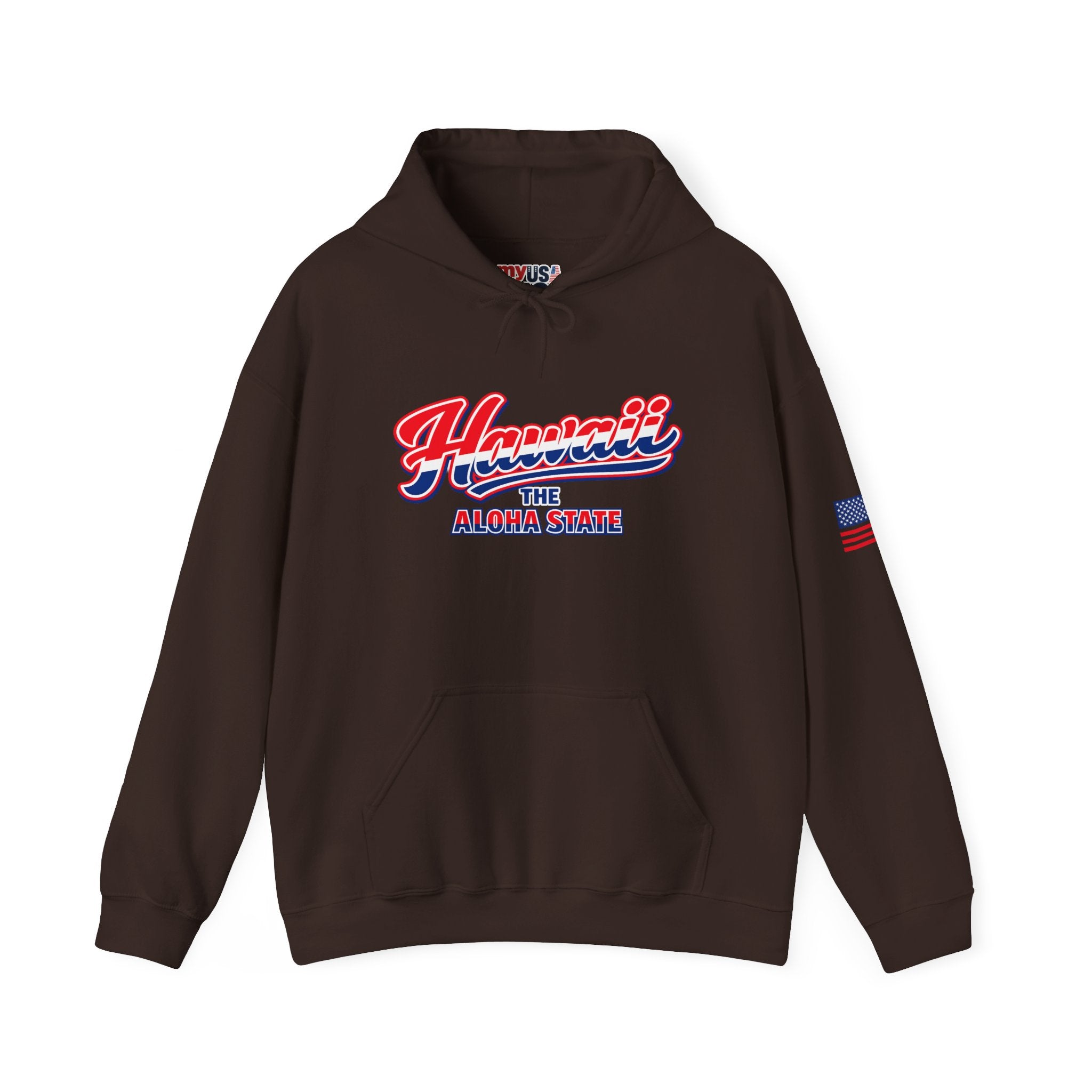 Hawaii The Aloha State Heavy Blend Hooded Sweatshirt