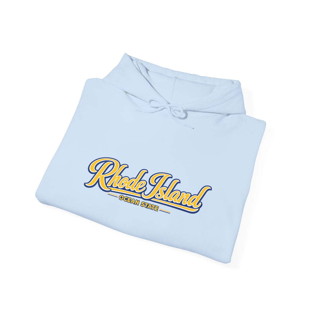 Rhode Island Ocean State Heavy Blend Hooded Sweatshirt