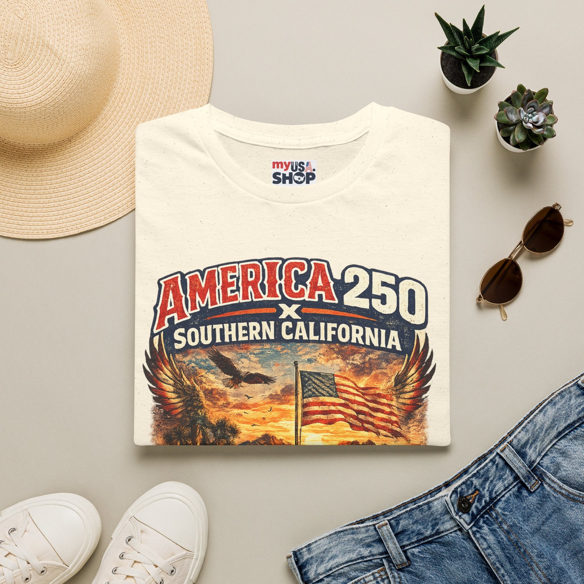 America 250 Southern California Joshua Tree T-Shirt