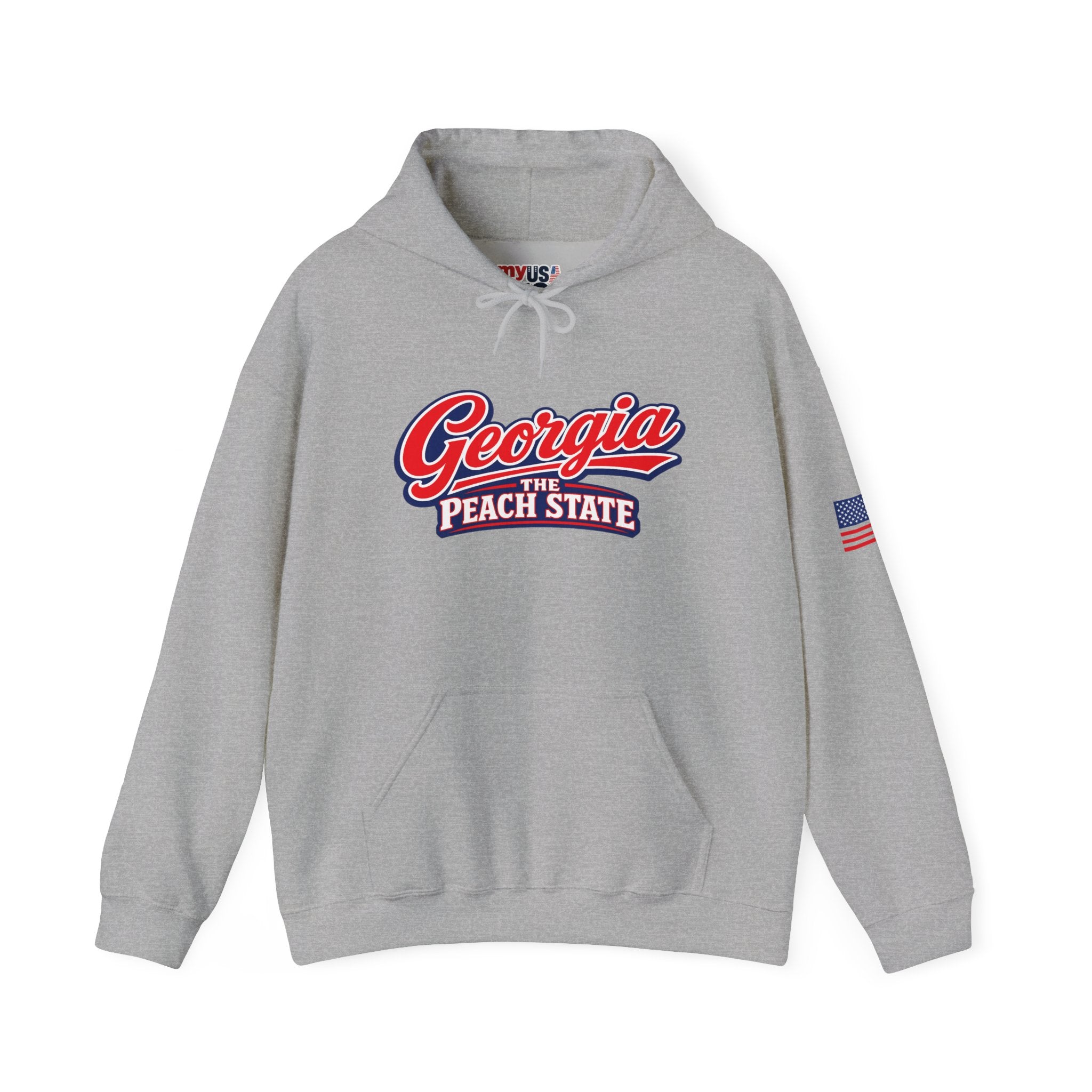 Georgia The Peach State Heavy Blend Hooded Sweatshirt