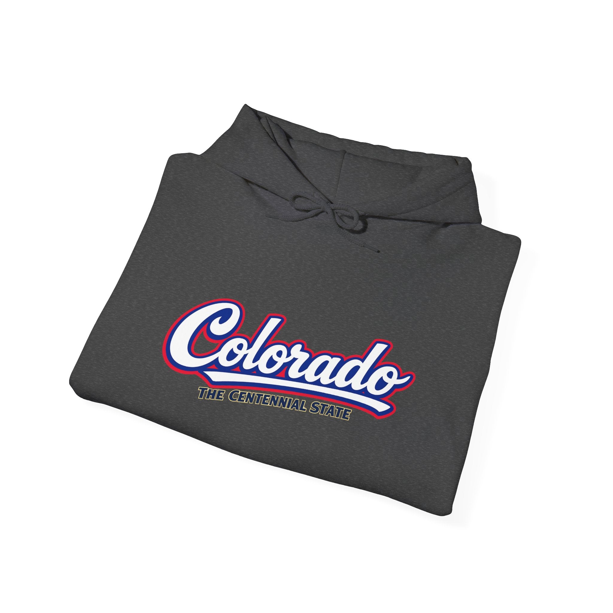 Colorado The Centennial State Heavy Blend Hooded Sweatshirt