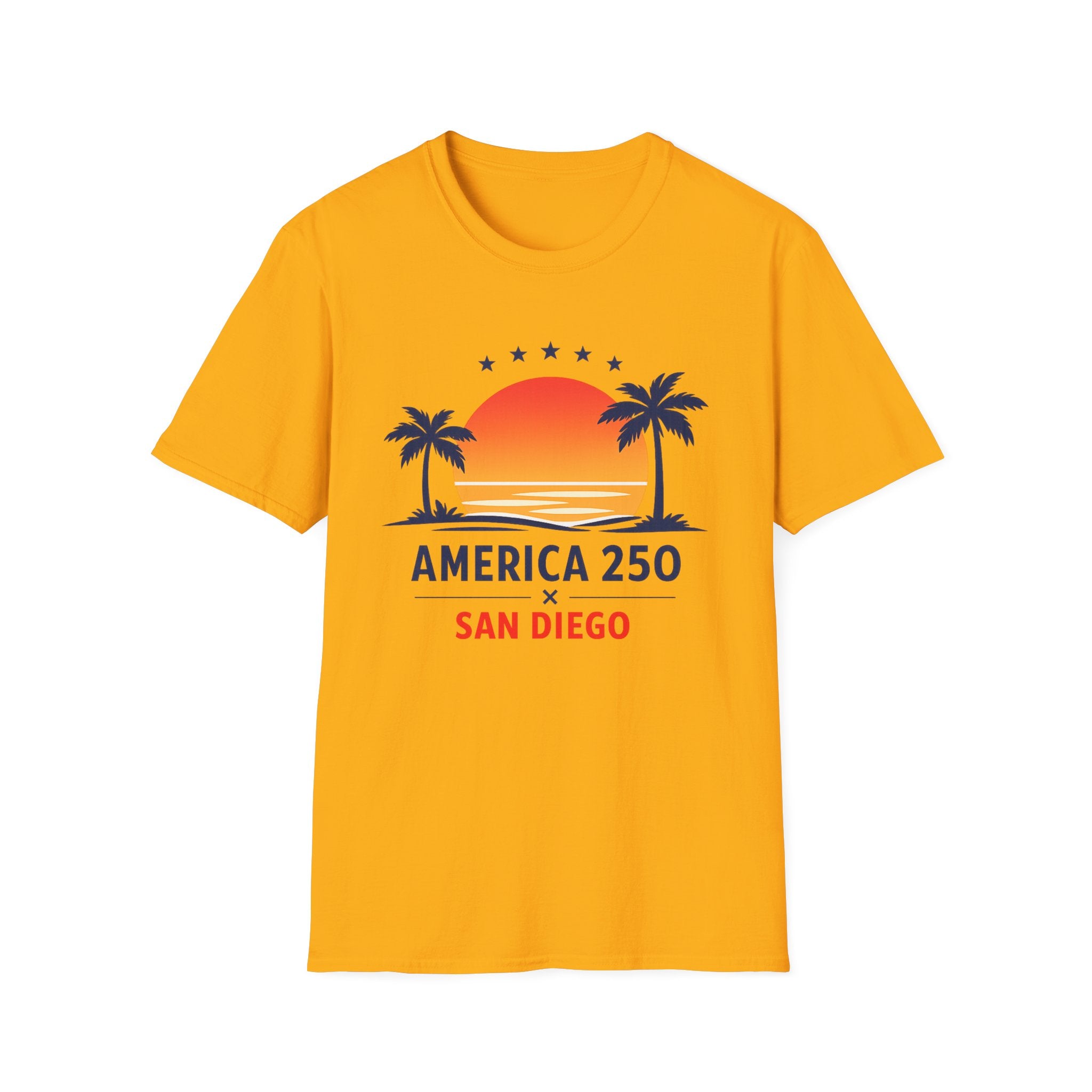 America 250 San Diego California Tee