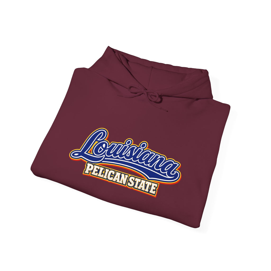 Louisiana Pelican State Heavy Blend Hooded Sweatshirt