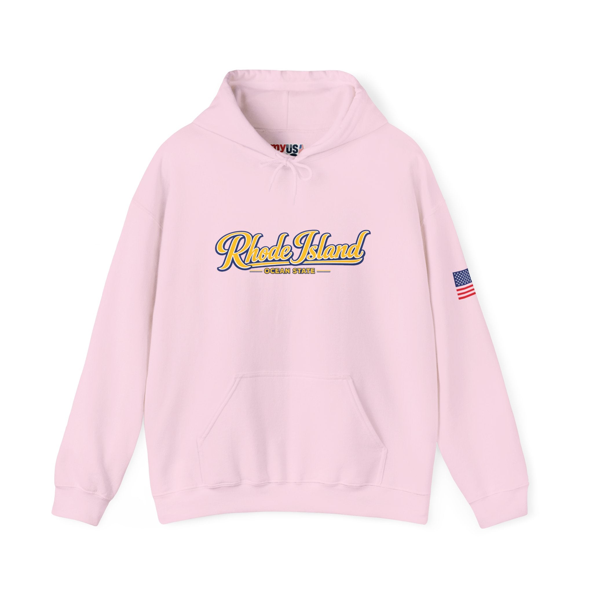Rhode Island Ocean State Heavy Blend Hooded Sweatshirt