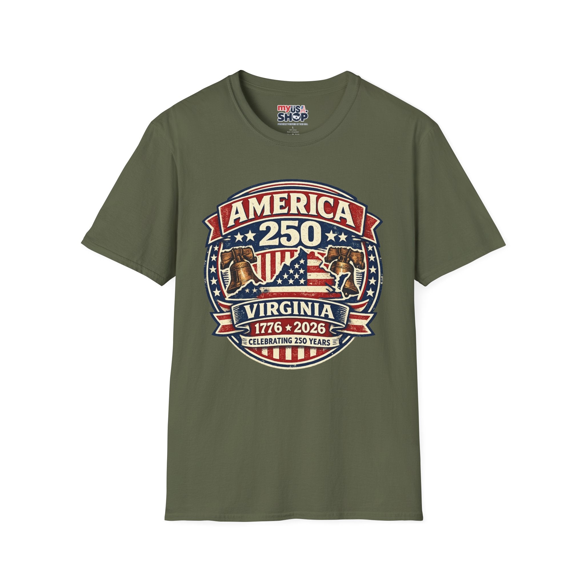 America 250 Virginia 1776-2026 Commemorative T-Shirt