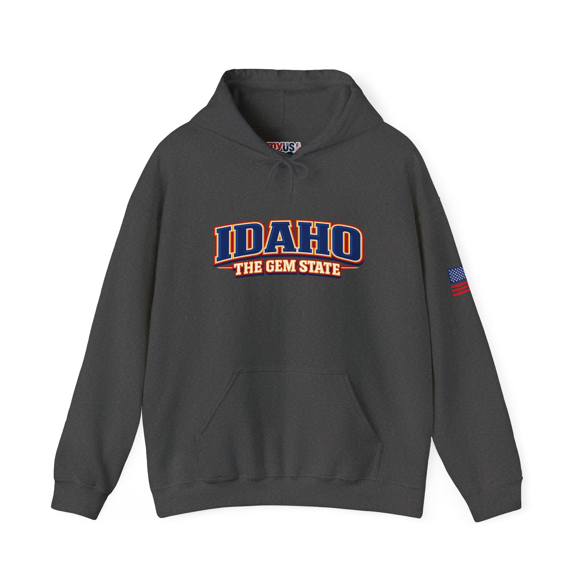 Idaho The Gem State Heavy Blend Hooded Sweatshirt