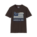 America 250 Oregon Shirt — Minimal Oregon State Flag Graphic Tee