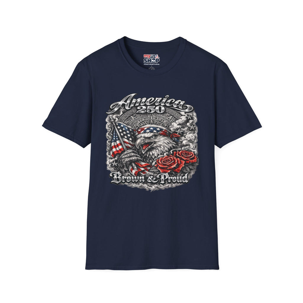 America 250 Eagle Flag — Born & Proud Patriotic