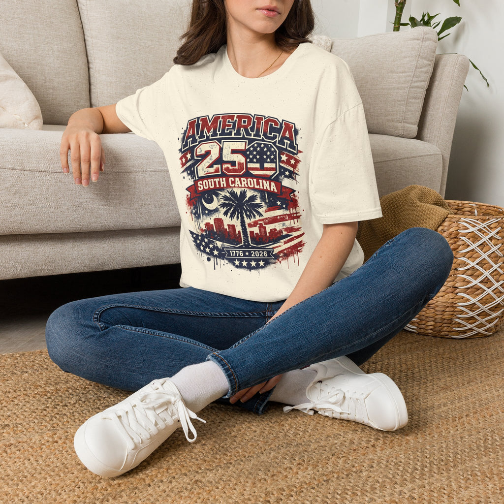 America 250 South Carolina T‑Shirt — Patriotic 250th Anniversary USA Graphic Tee