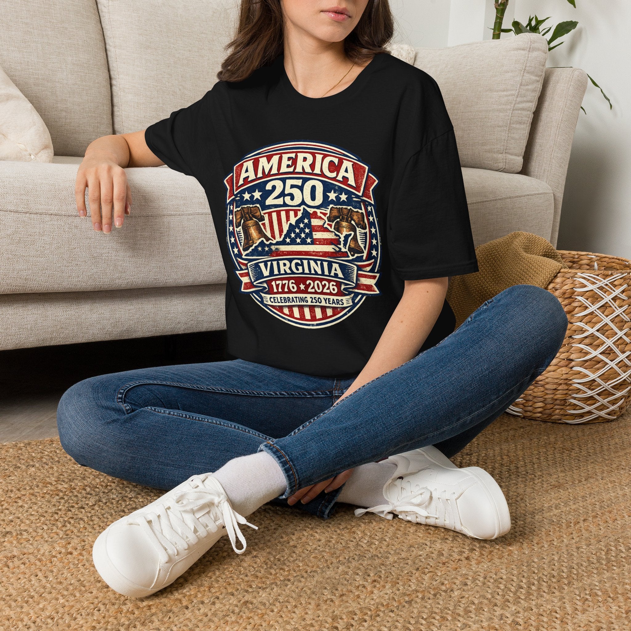 America 250 Virginia 1776-2026 Commemorative T-Shirt