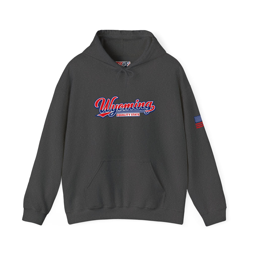 Wyoming Equality State Heavy Blend Hooded Sweatshirt
