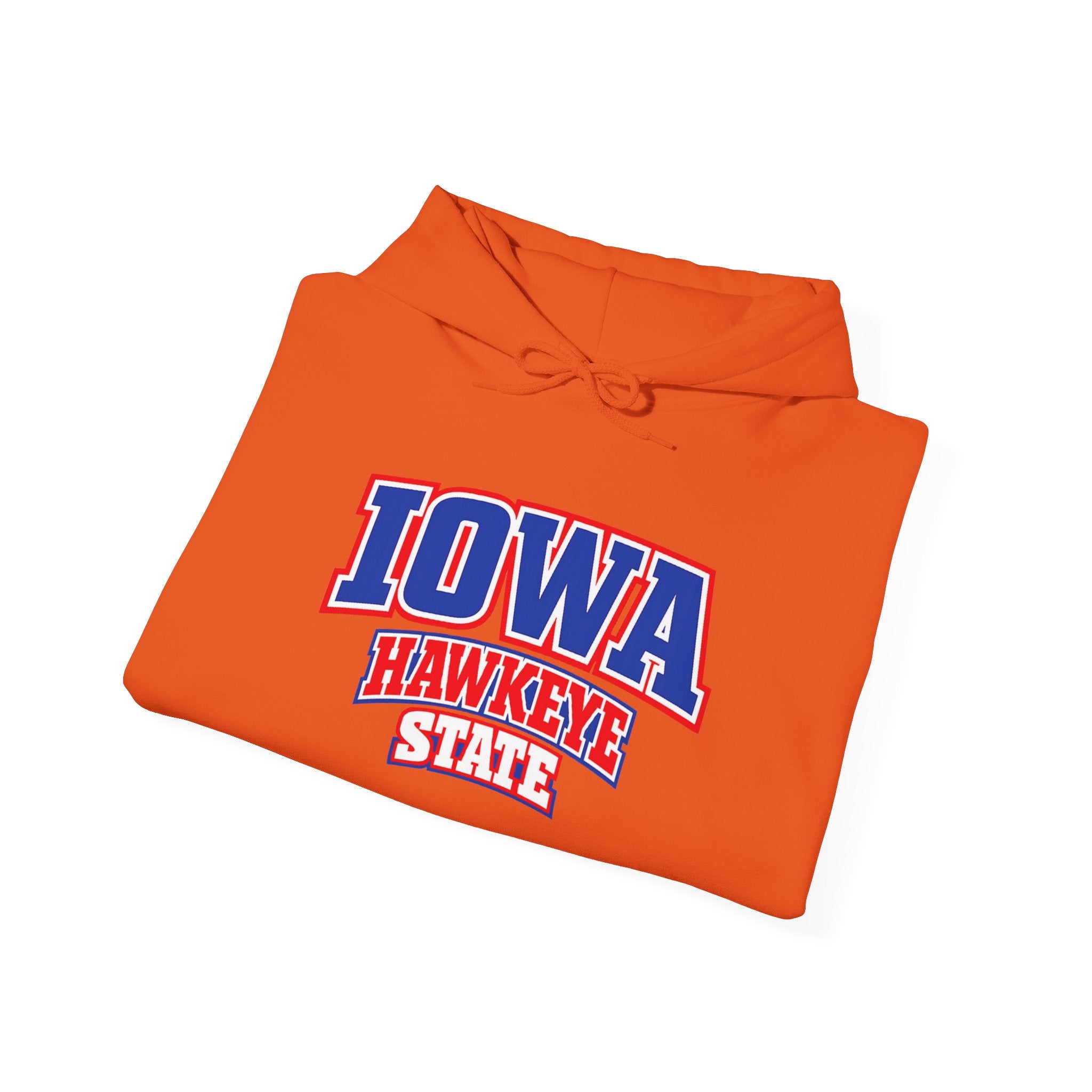Iowa Hawkeye State Heavy Blend Hooded Sweatshirt