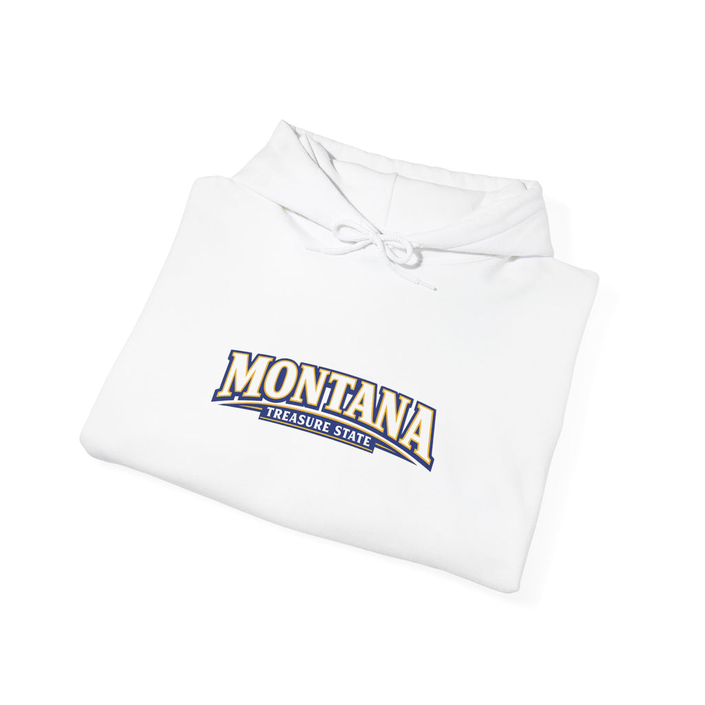 Montana Treasure State Heavy Blend Hooded Sweatshirt