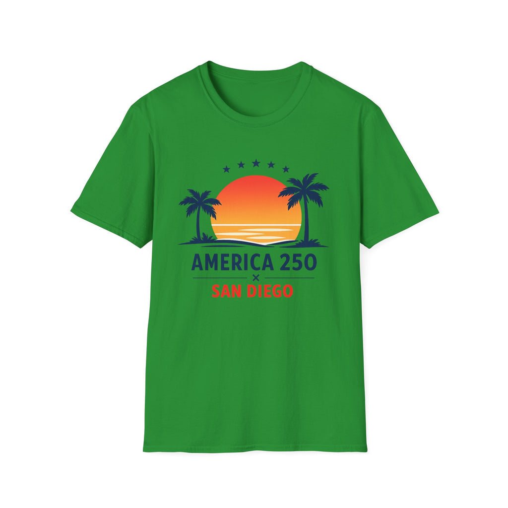 America 250 San Diego California Tee