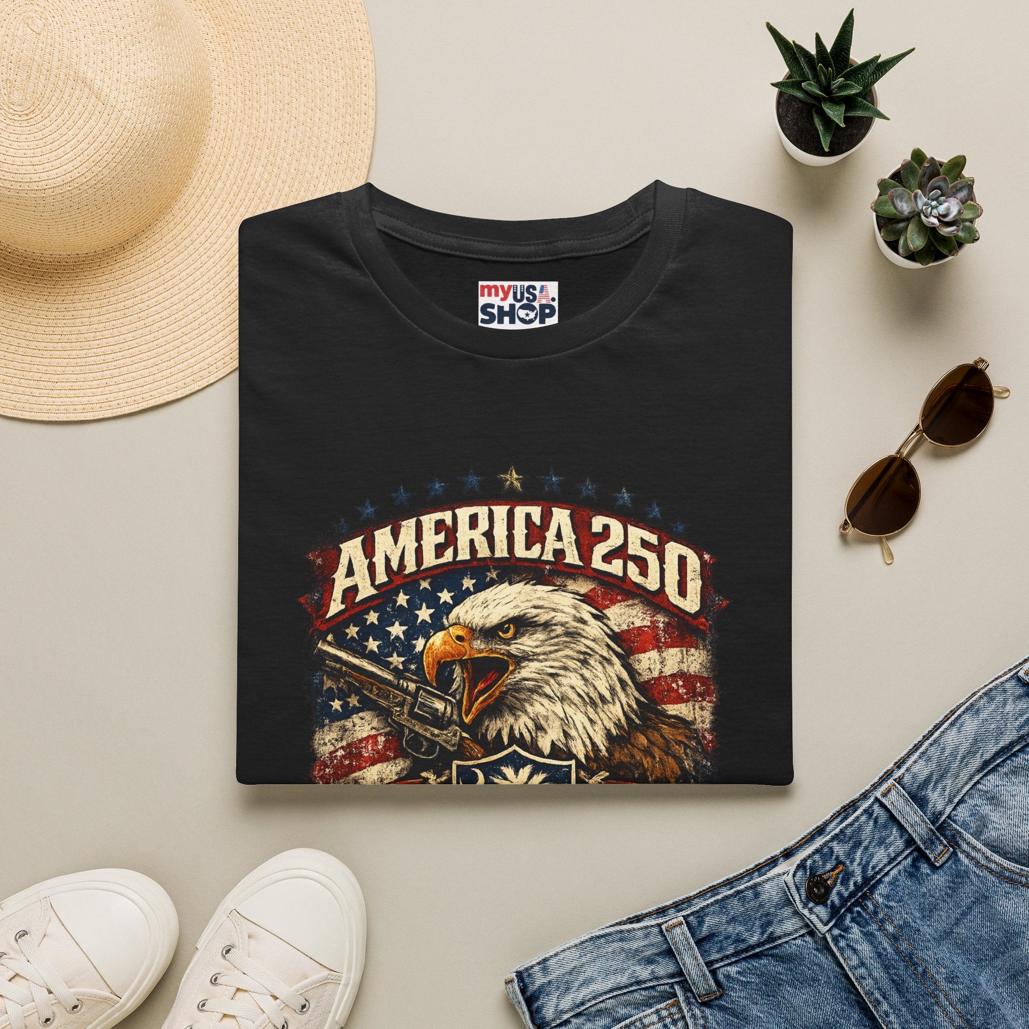 America 250 South Carolina T-Shirt Liberty and Legacy Celebration Tee
