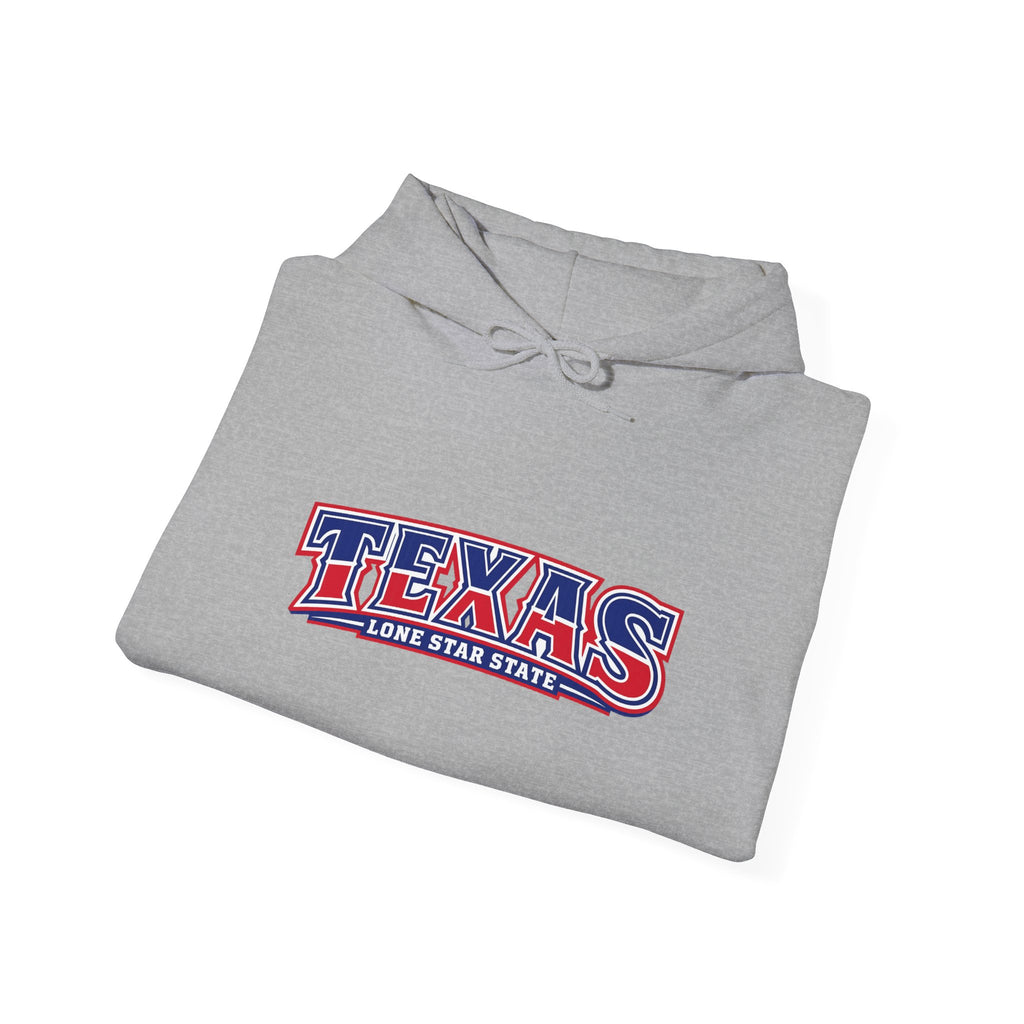 Texas The Lone Star State Heavy Blend Hooded Sweatshirt
