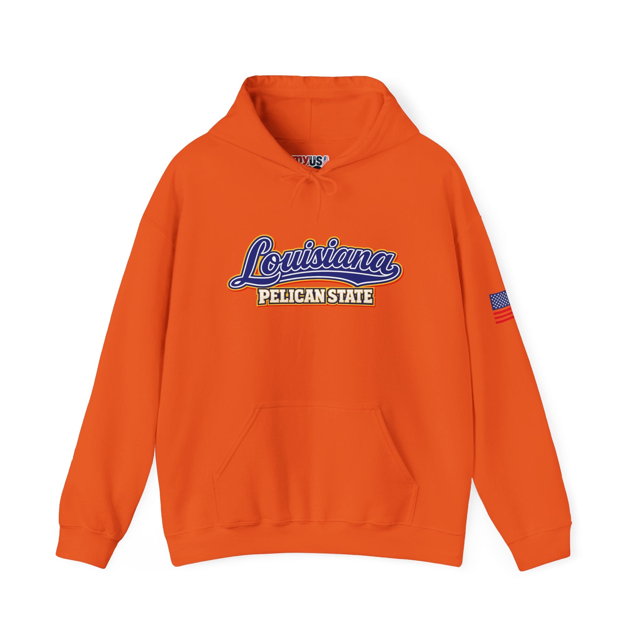 Louisiana Pelican State Heavy Blend Hooded Sweatshirt