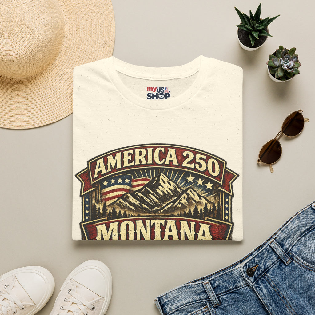 America 250 Montana Vintage Mountain