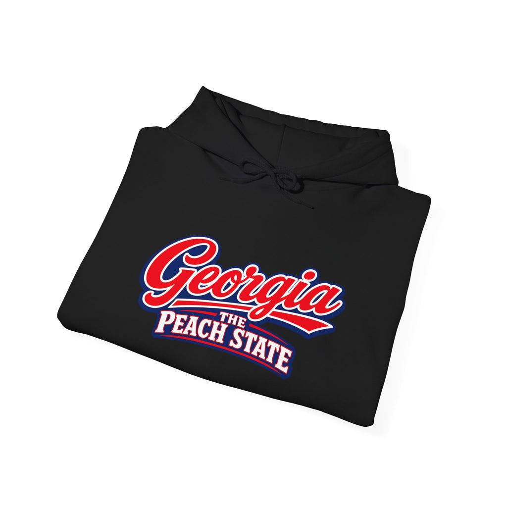 Georgia The Peach State Heavy Blend Hooded Sweatshirt