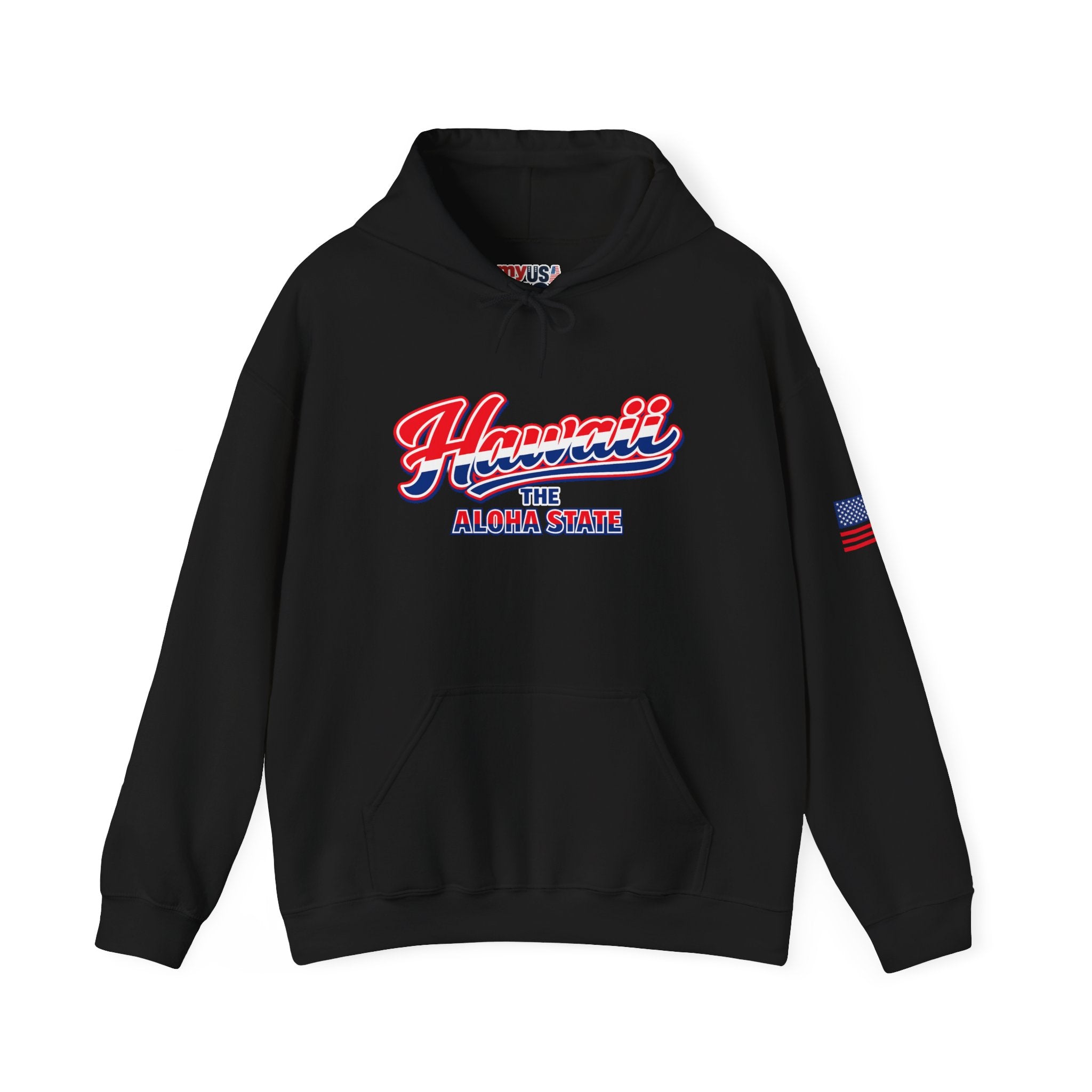 Hawaii The Aloha State Heavy Blend Hooded Sweatshirt