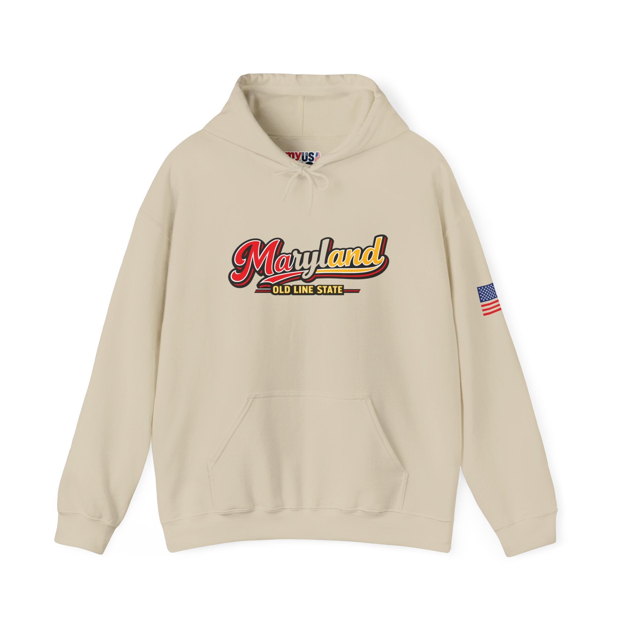 Maryland Old Line State Heavy Blend Hooded Sweatshirt