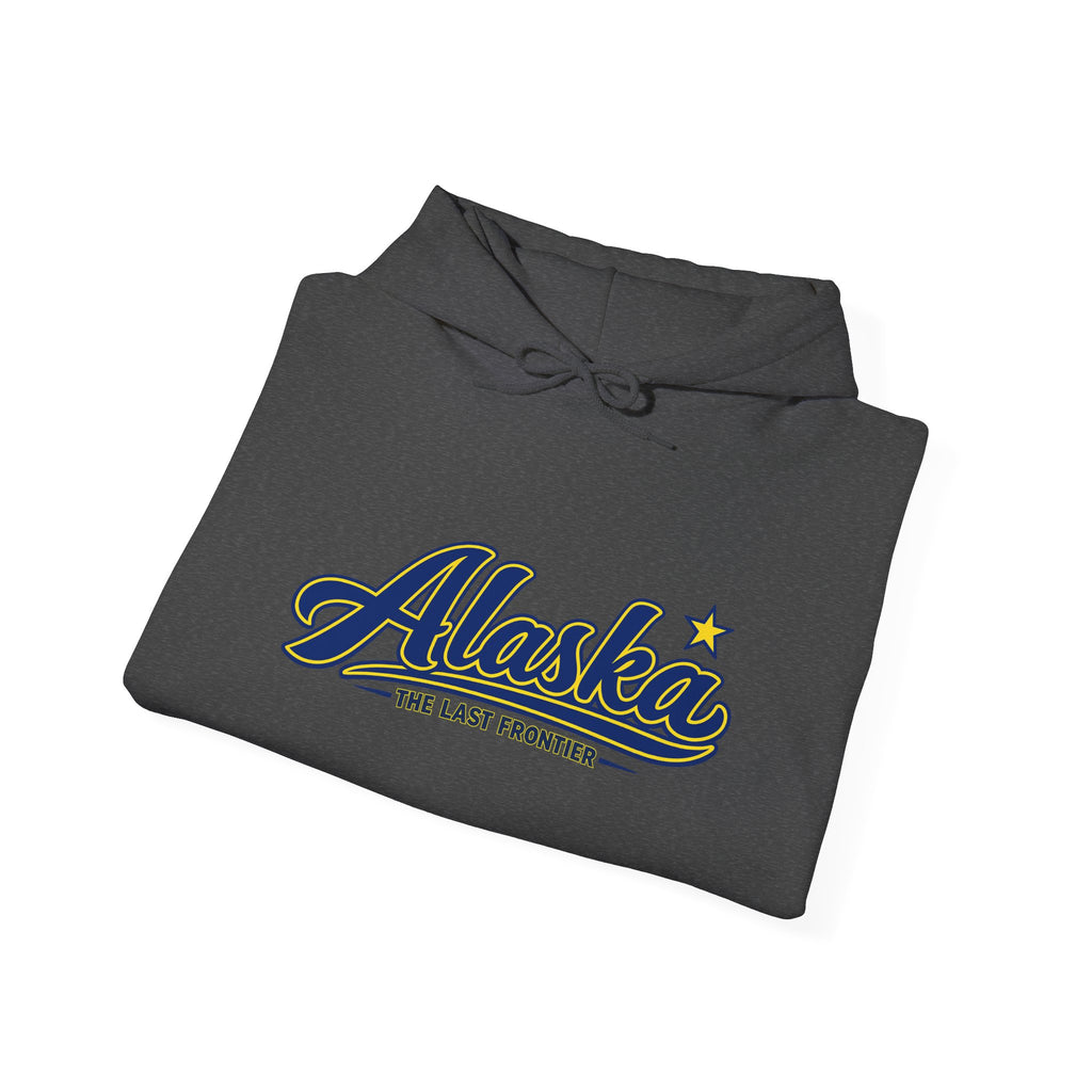 Alaska The Last Frontier Heavy Blend Hooded Sweatshirt