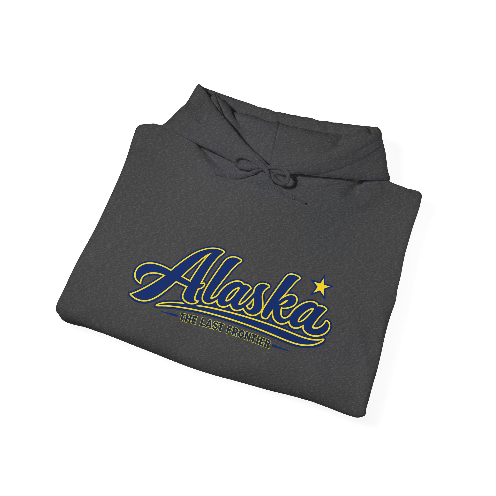 Alaska The Last Frontier Heavy Blend Hooded Sweatshirt