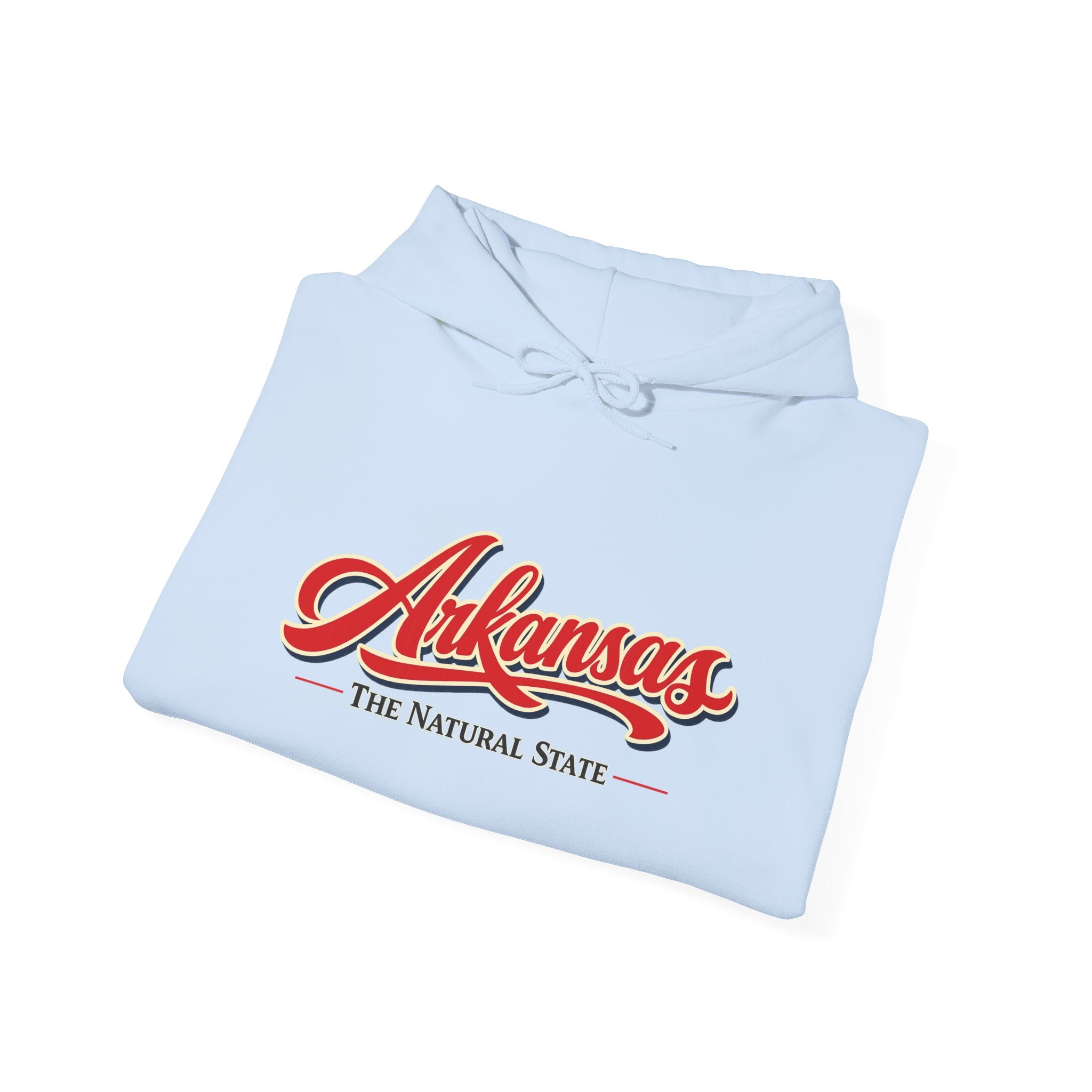 Arkansas The Natural State Heavy Blend Hooded Sweatshirt