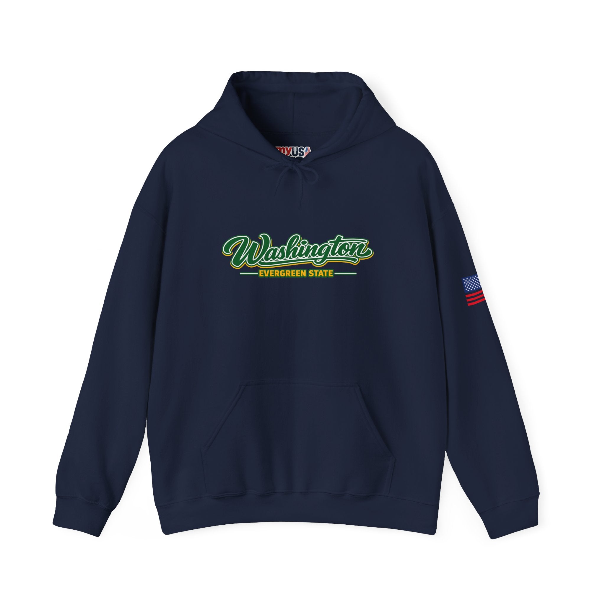 Washington Evergreen State Heavy Blend Hooded Sweatshirt