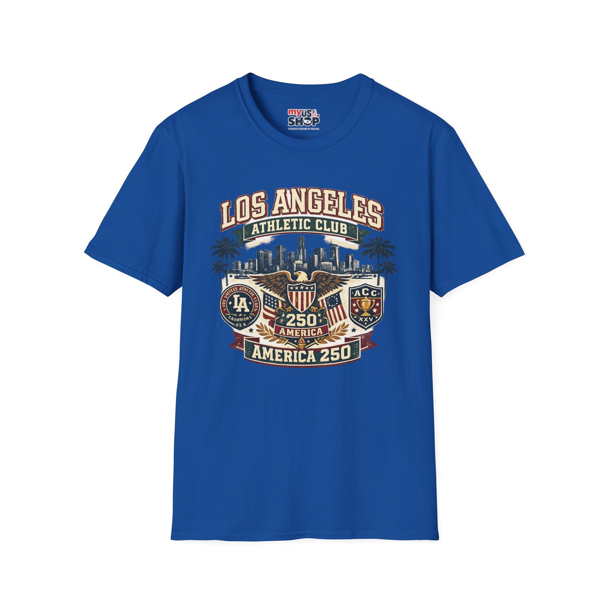 America 250 Los Angeles California La Athletic Club Tee