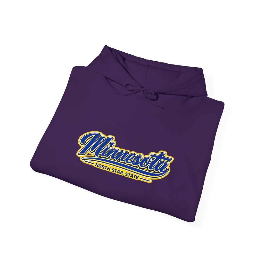 Minnesota North Star State Heavy Blend Hooded Sweatshirt