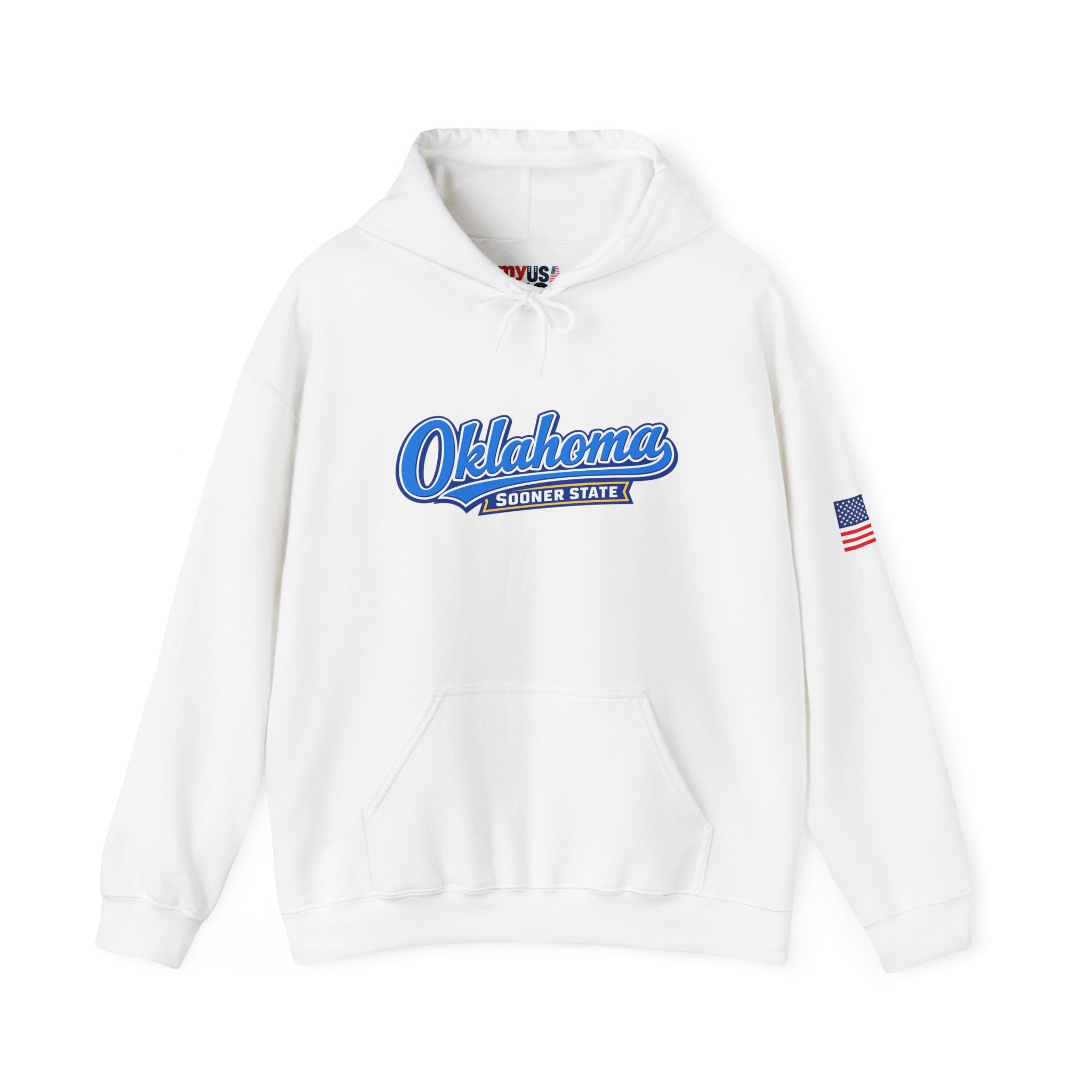 Oklahoma Sooner State Heavy Blend Hooded Sweatshirt