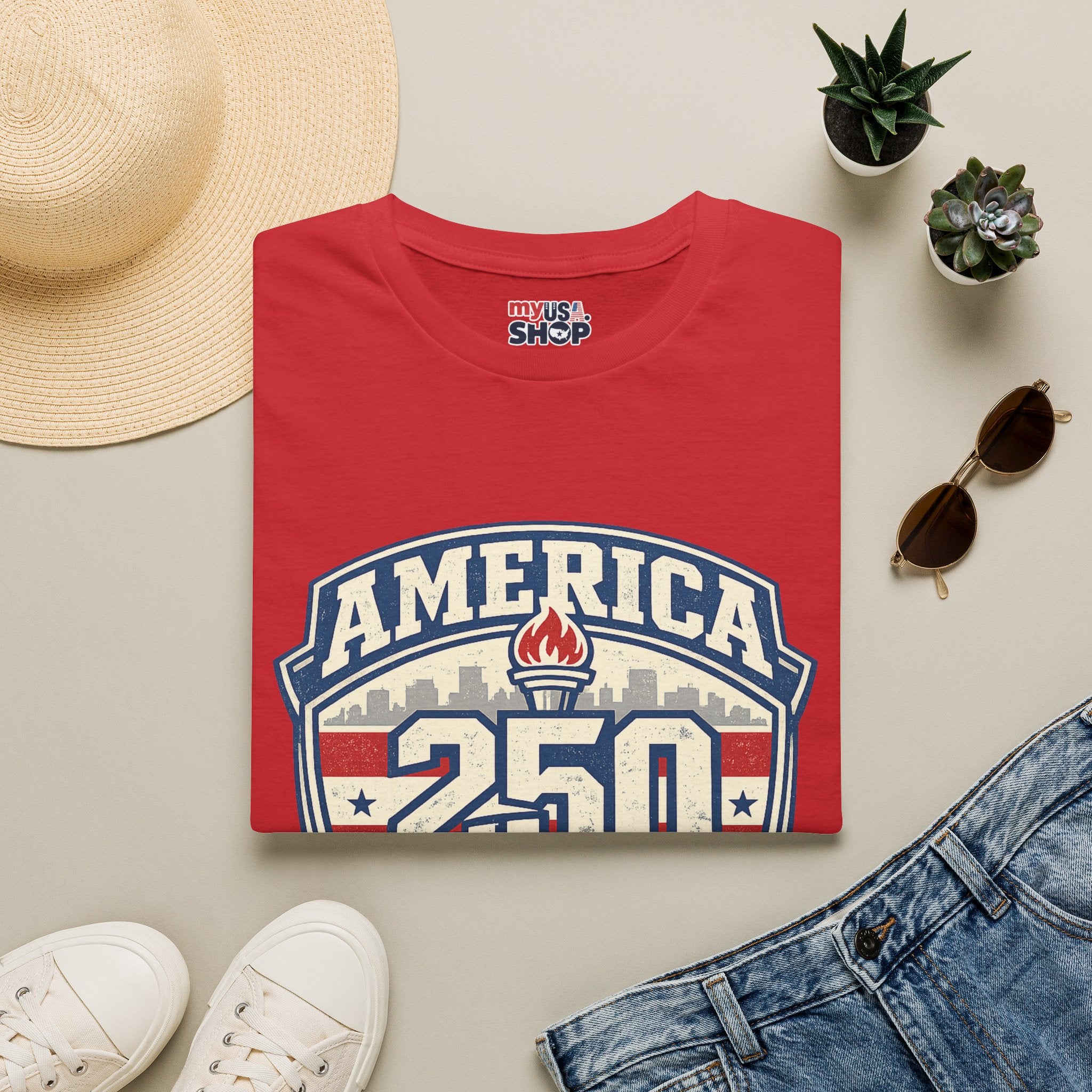 America 250 New Jersey — Patriotic USA Style
