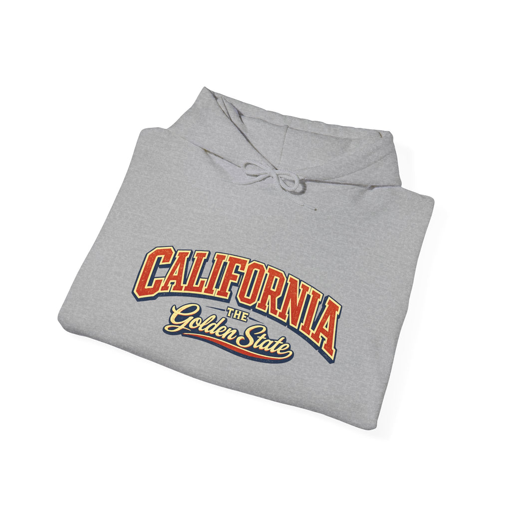 California The Golden State Heavy Blend Hooded Sweatshirt
