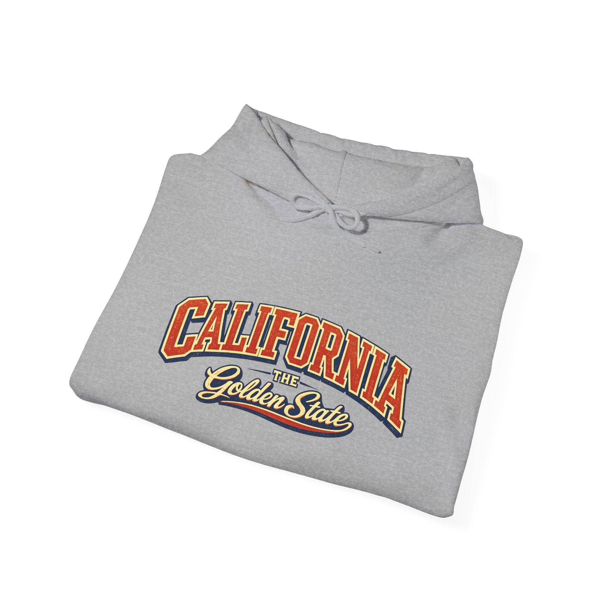 California The Golden State Heavy Blend Hooded Sweatshirt