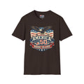 America 250 Rhode Island Eagle Shirt — Patriotic Skyline Graphic Tee