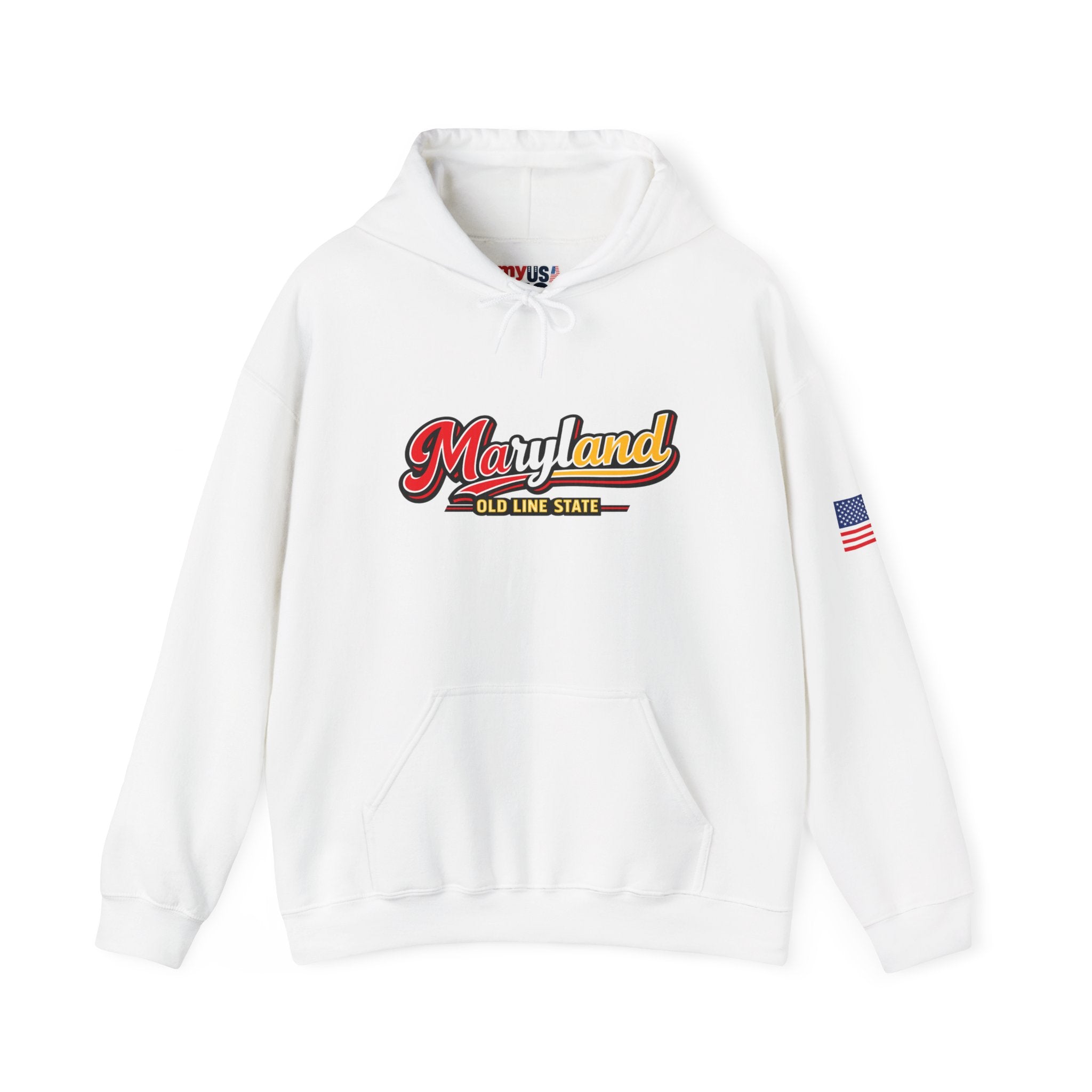 Maryland Old Line State Heavy Blend Hooded Sweatshirt