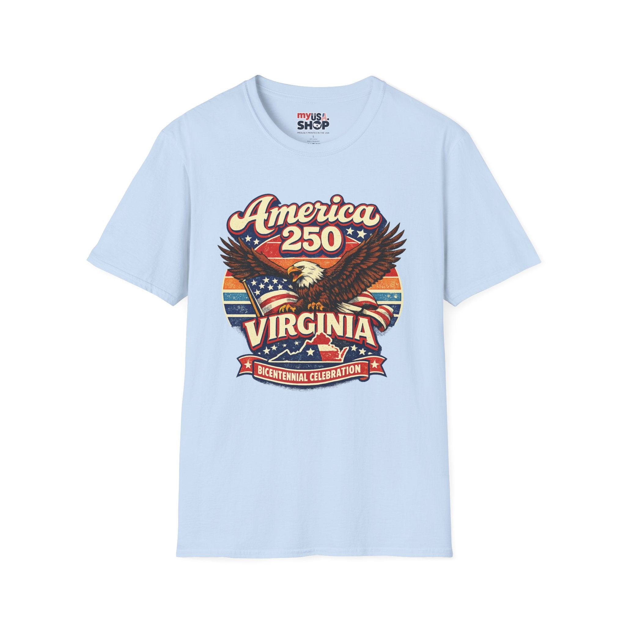 America 250 - Eagle Virginia Design Tee