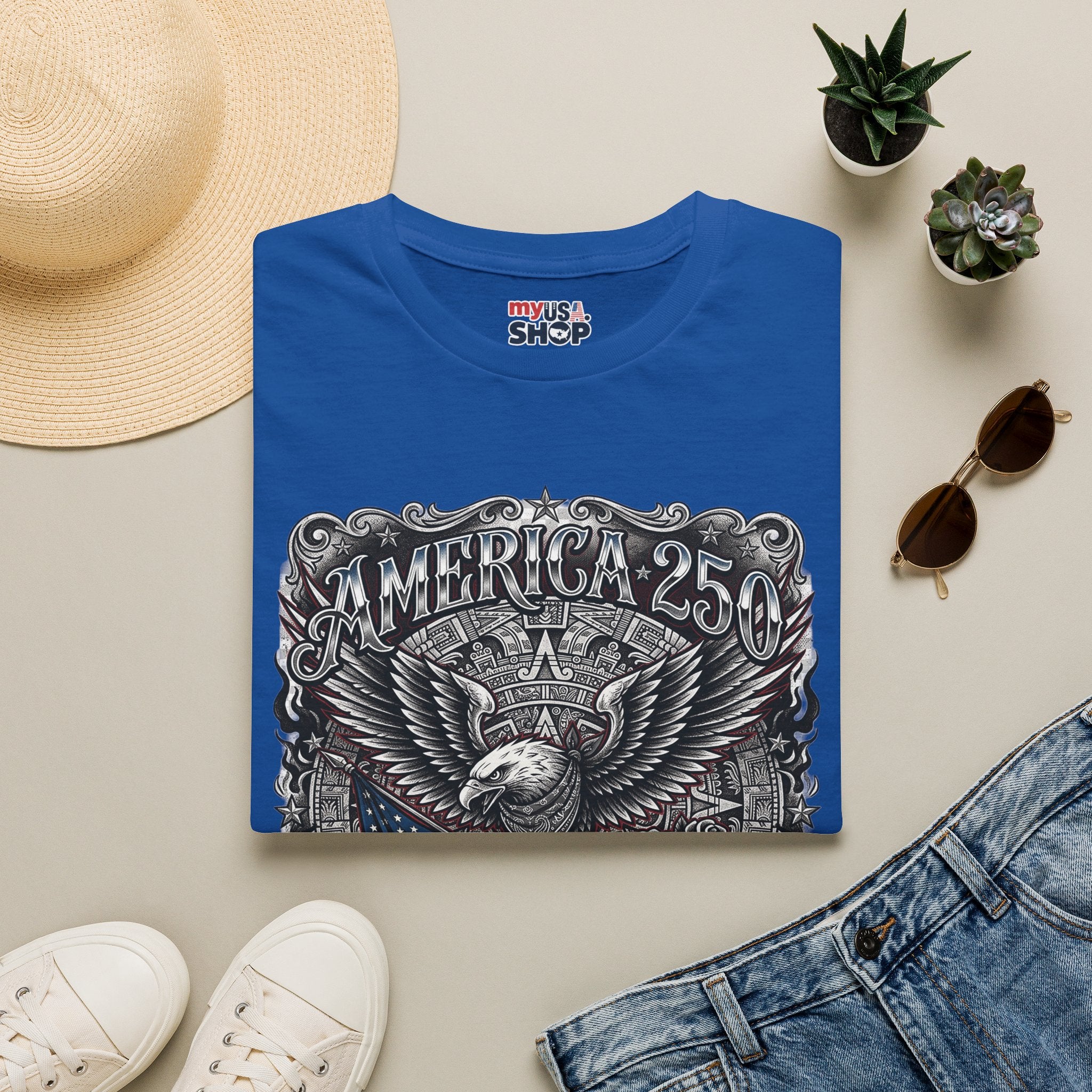 America 250 Eagle Graphic — Patriotic 250th Anniversary
