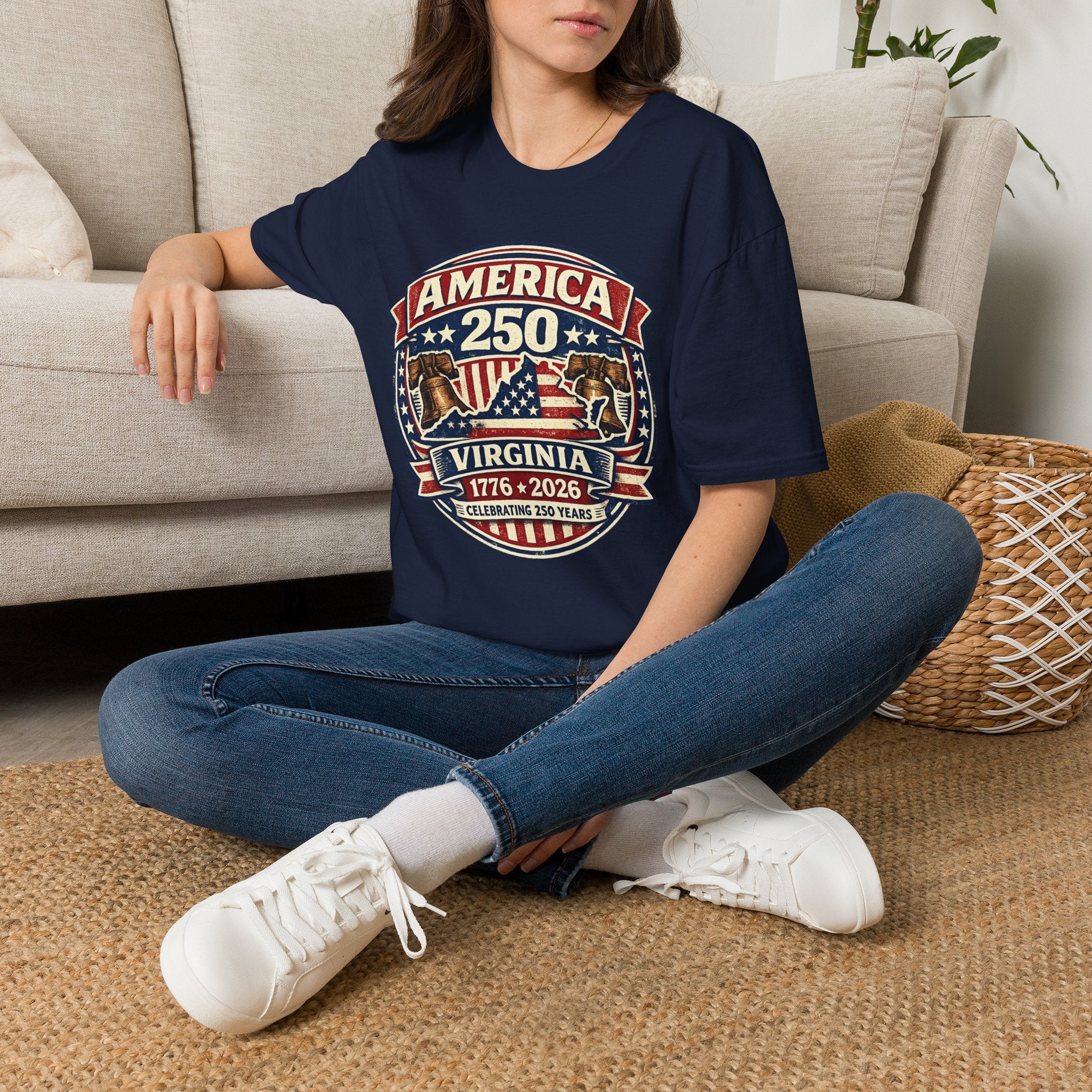 America 250 Virginia Commemorative T-Shirt — 1776–2026 Celebration Tee
