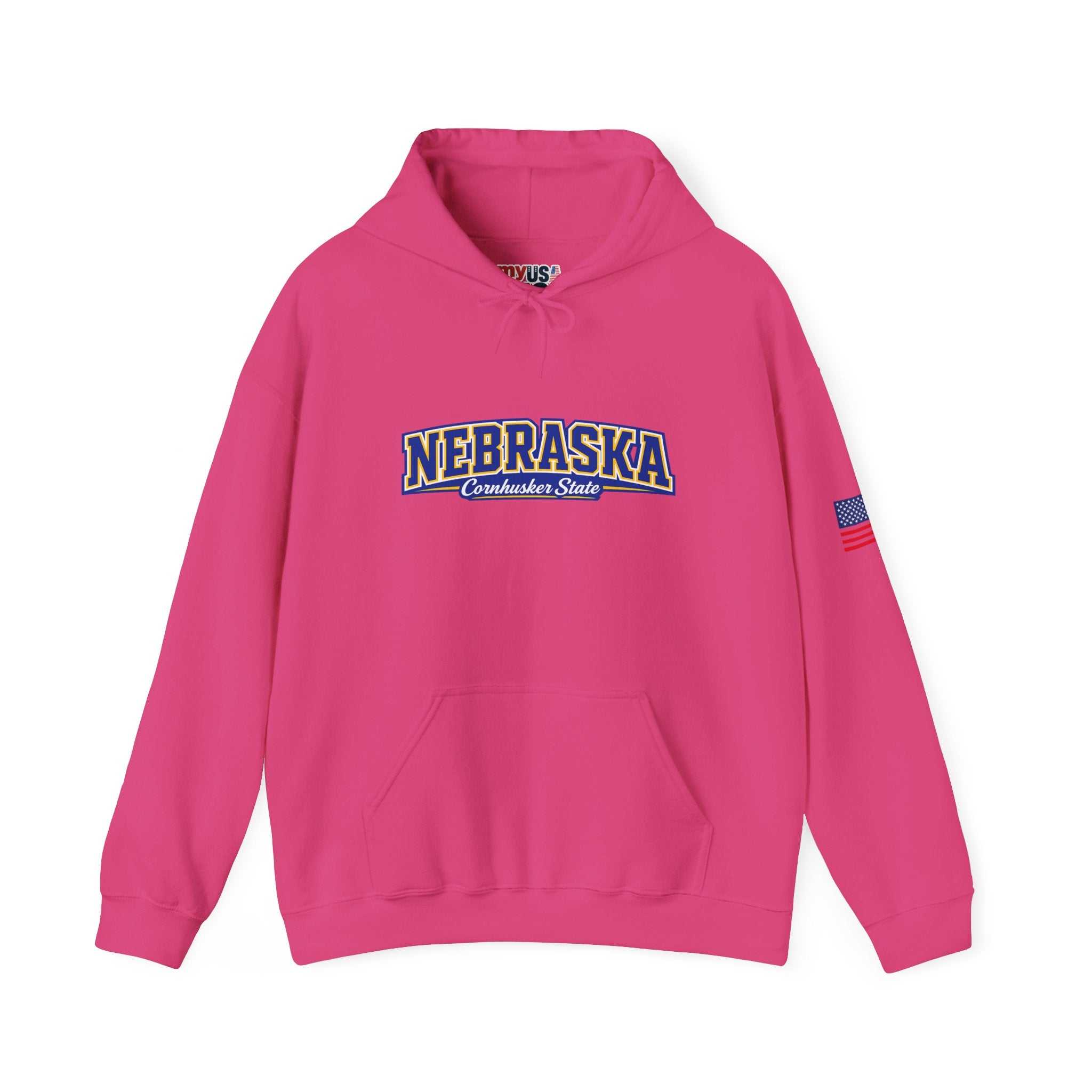 Nebraska Cornhusker State Heavy Blend Hooded Sweatshirt