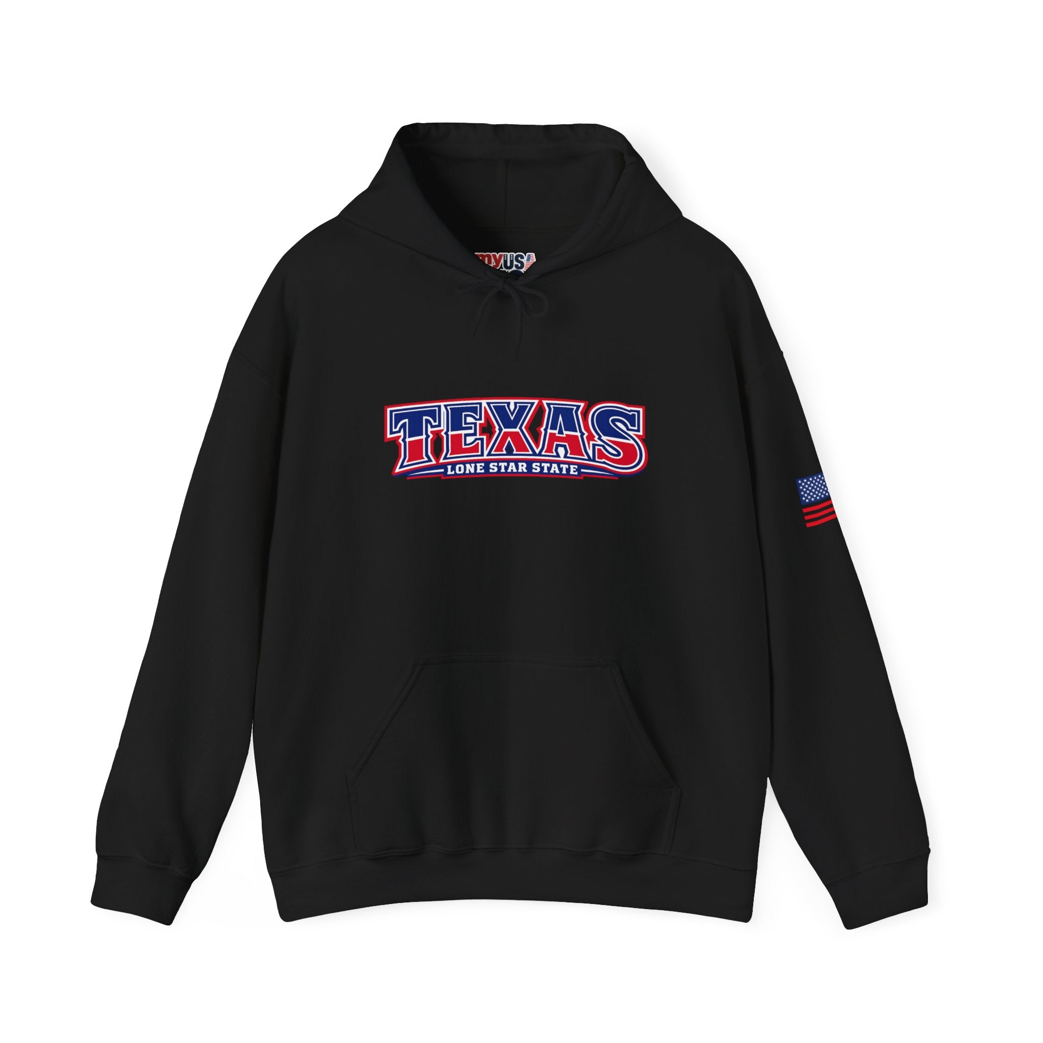 Texas The Lone Star State Heavy Blend Hooded Sweatshirt