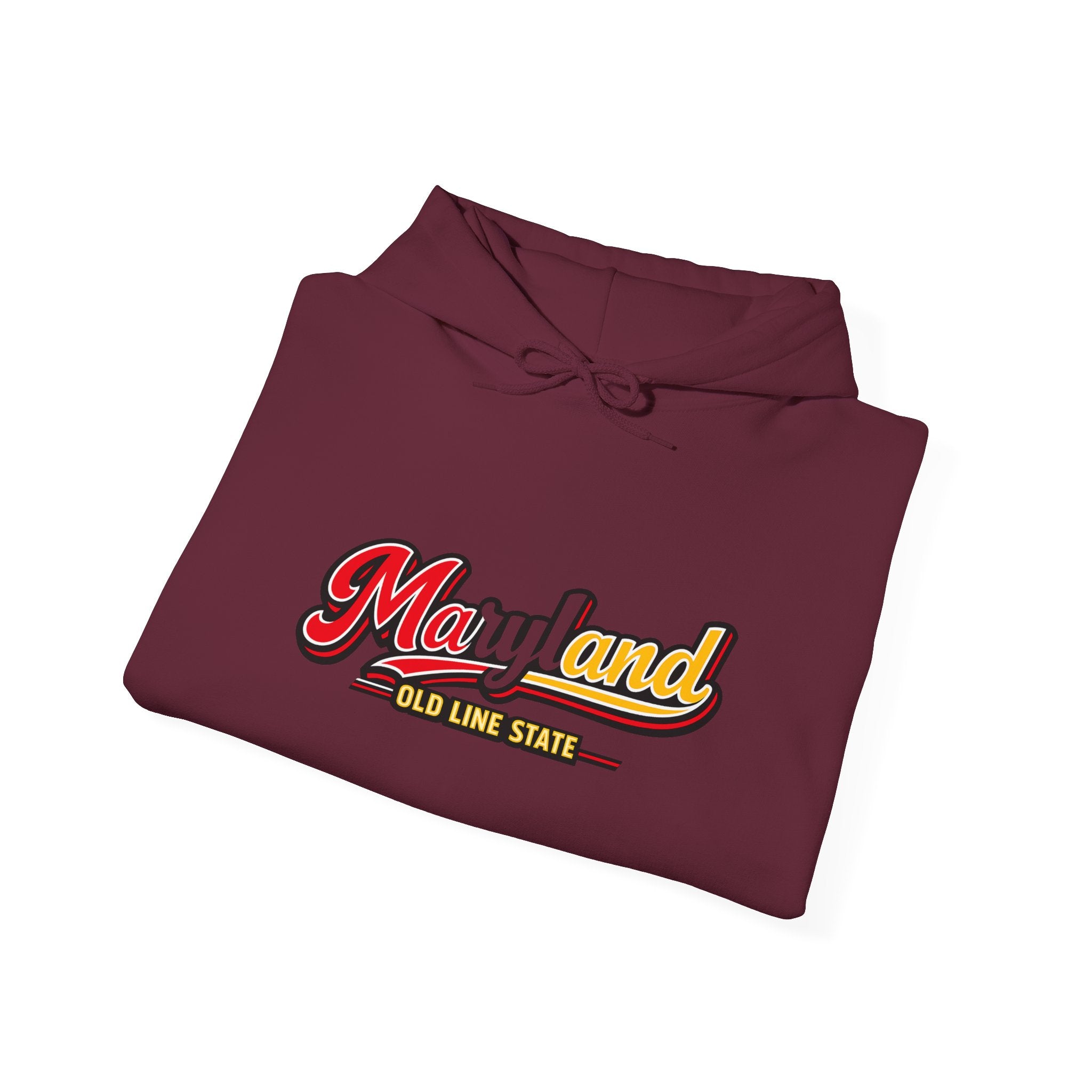 Maryland Old Line State Heavy Blend Hooded Sweatshirt