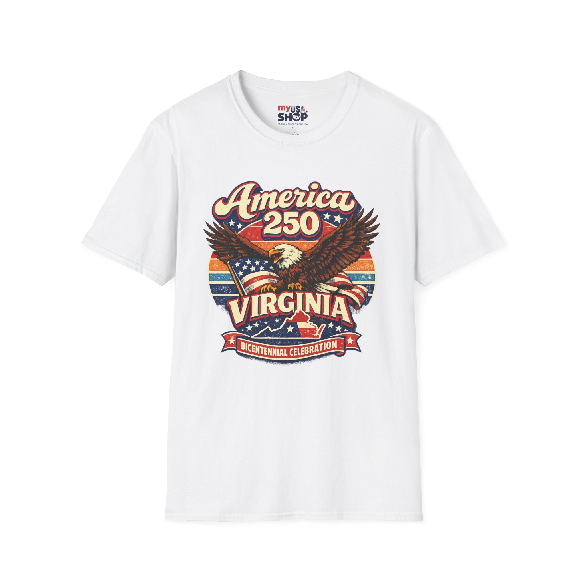 America 250 - Eagle Virginia Design Tee